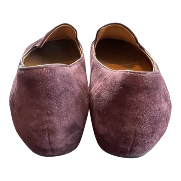 EUC Earthies Zumba blackberry velvet closed toe flats | size 10 - Picture 3 of 7